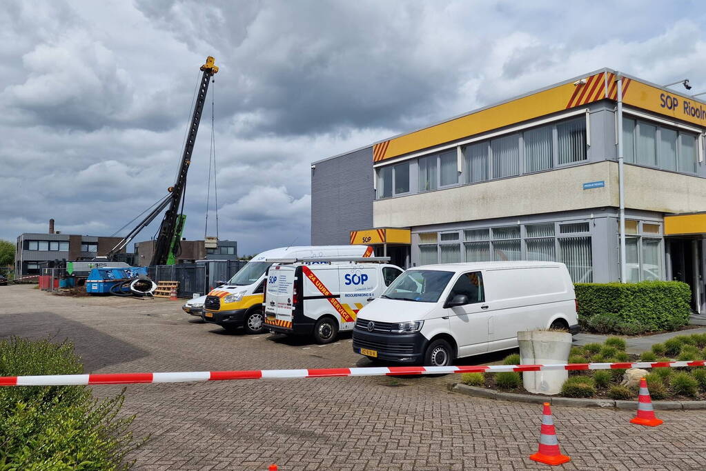 Bedrijven ontruimd vanwege gaslekkage