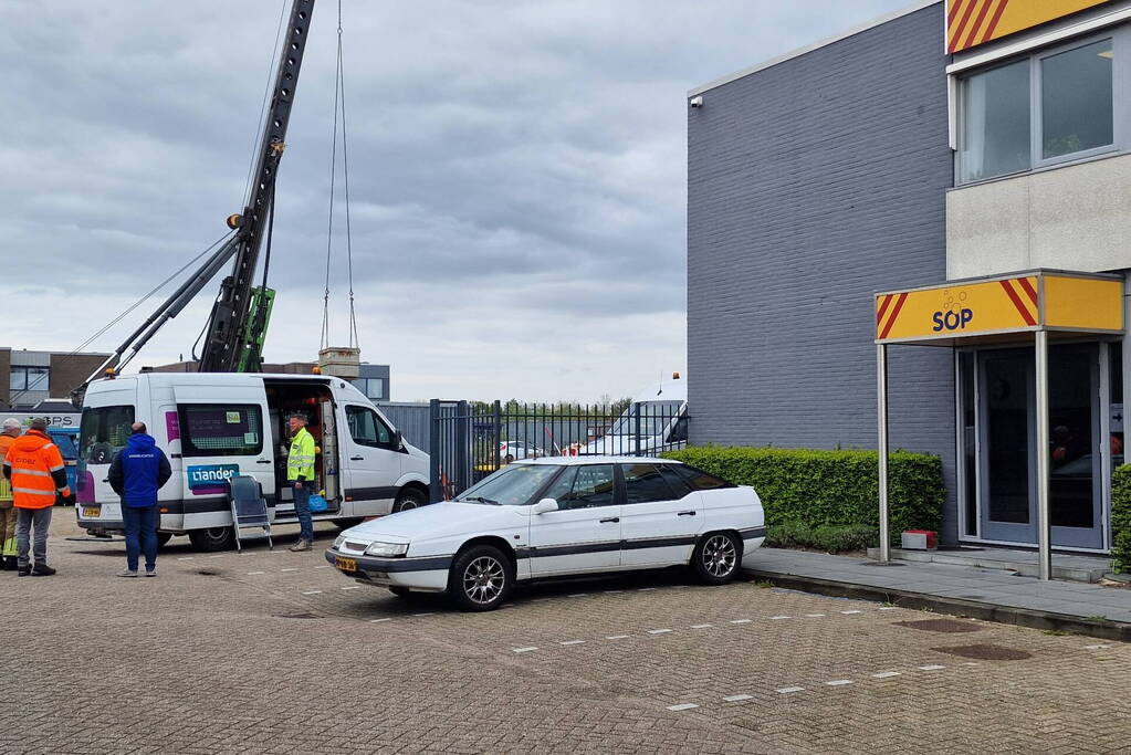 Bedrijven ontruimd vanwege gaslekkage