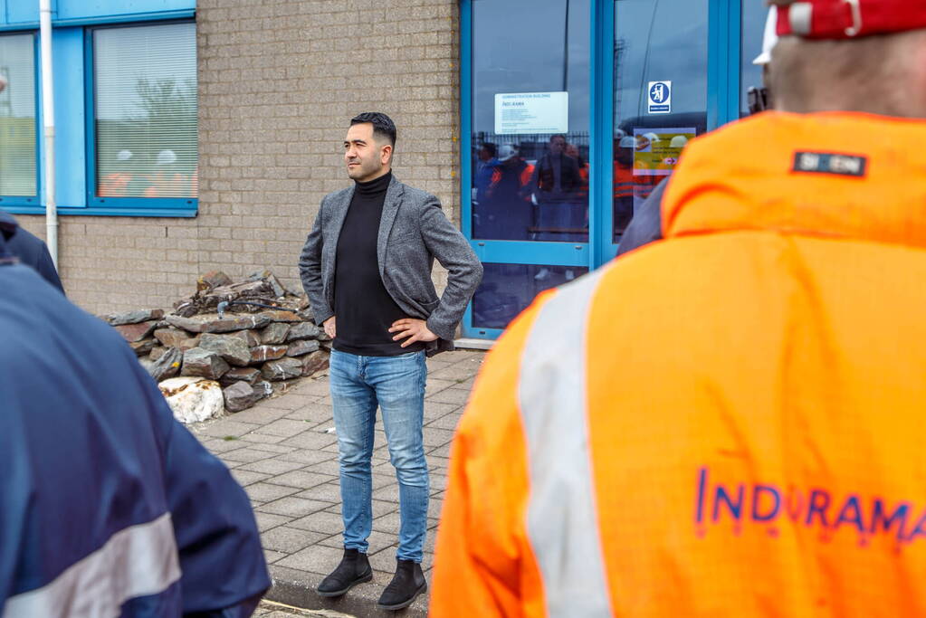 Personeel Indorama protesteert tegen aangekondigde sluiting