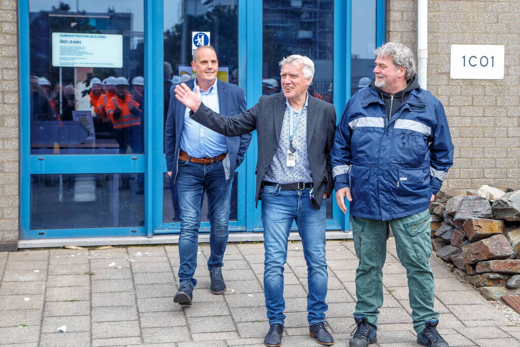 Personeel Indorama protesteert tegen aangekondigde sluiting