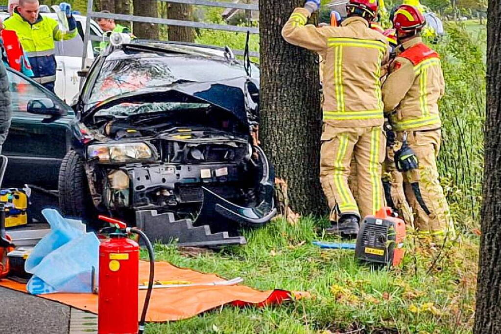 Traumateam ingezet bij eenzijdig ongeval