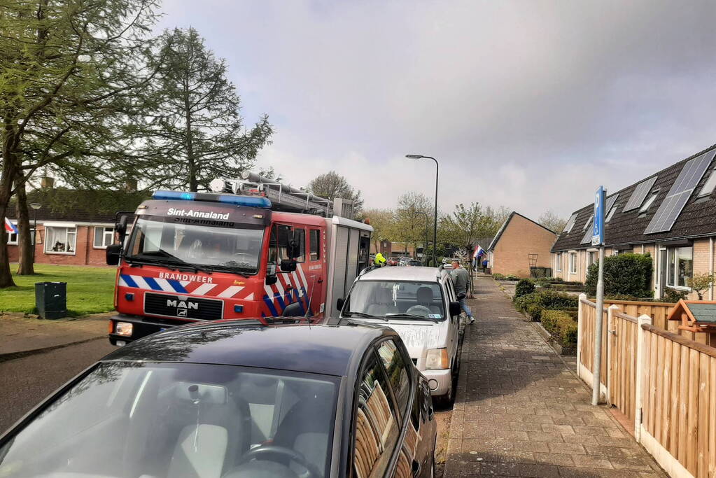 Brandweer ingezet voor keukenbrand