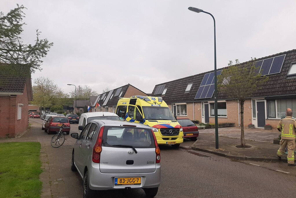 Brandweer ingezet voor keukenbrand