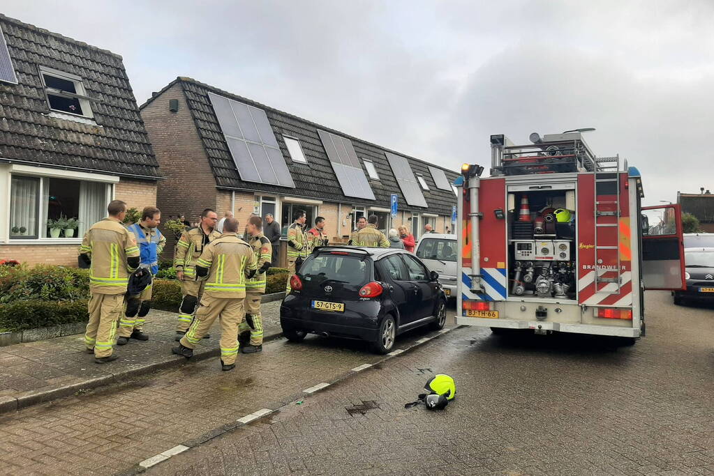 Brandweer ingezet voor keukenbrand