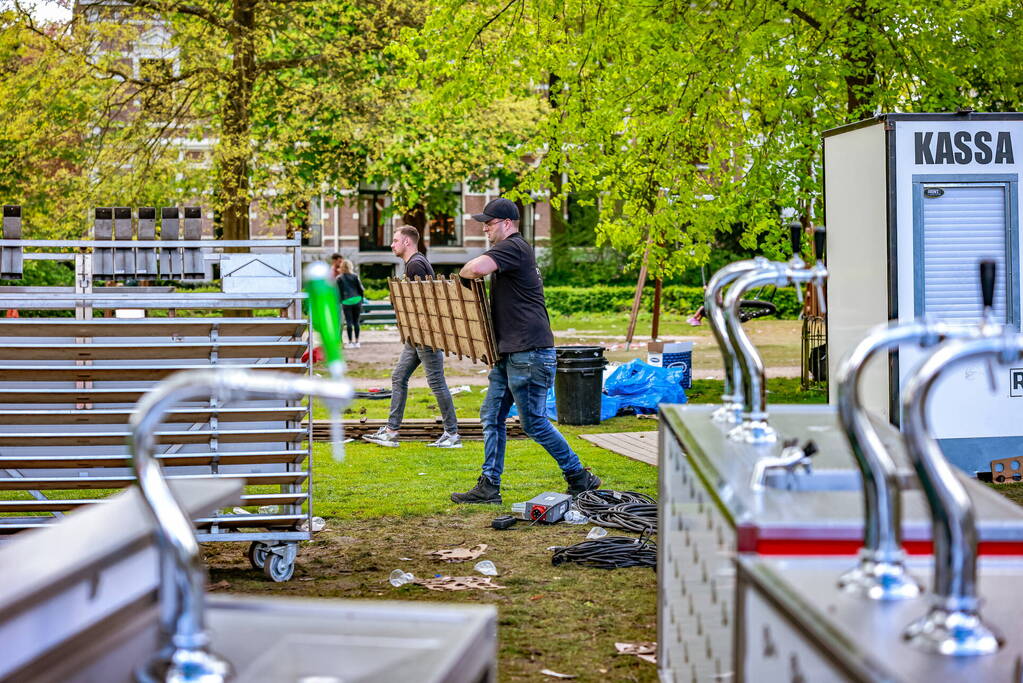 Koningsdag rumoerig afgesloten