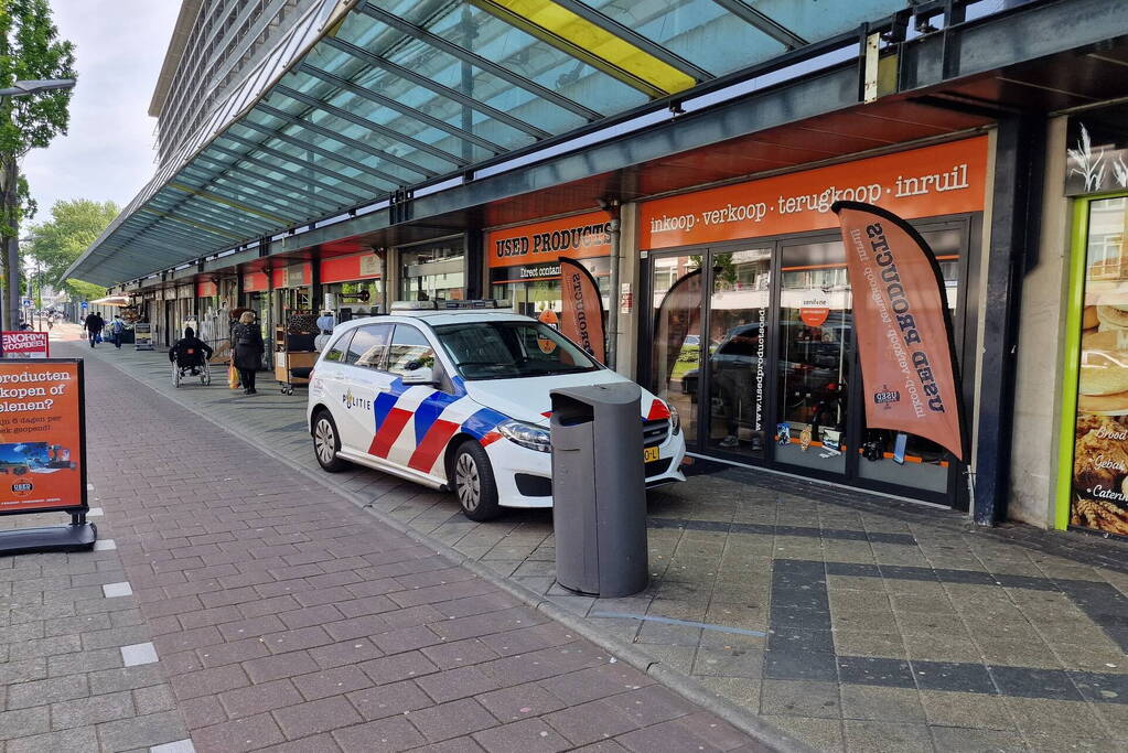 16-jarige pleegt overval bij Used products