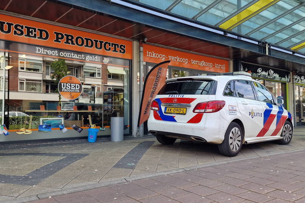 16-jarige pleegt overval bij Used products