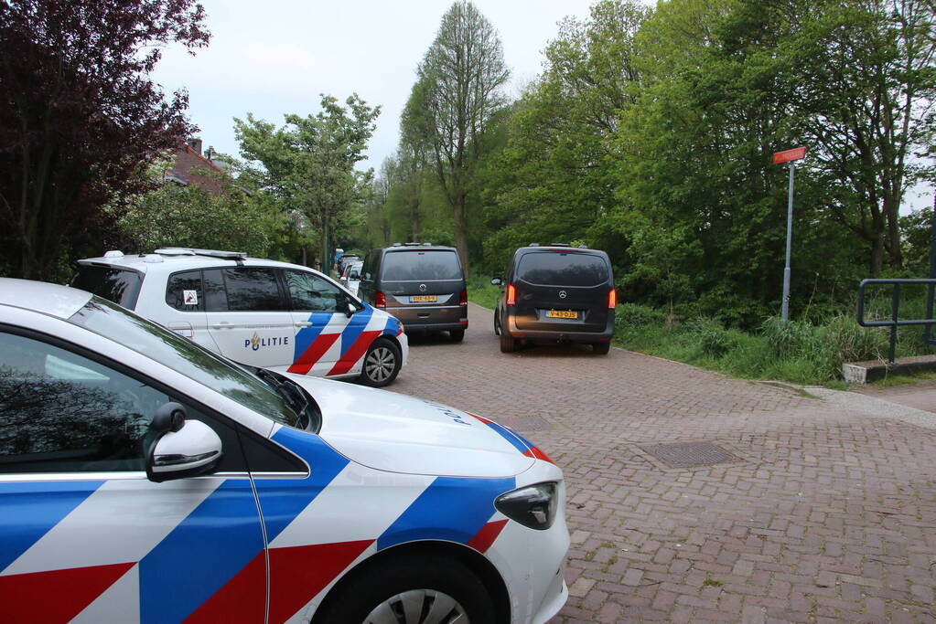 Aanhouding op volkstuinencomplex na bedreiging