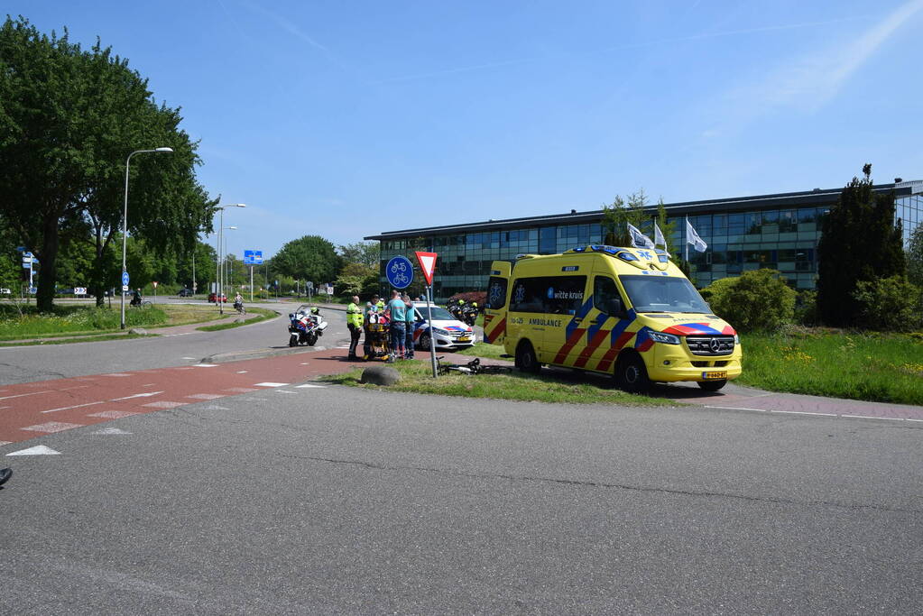 Fietser gewond bij ongeval op oversteekplaats