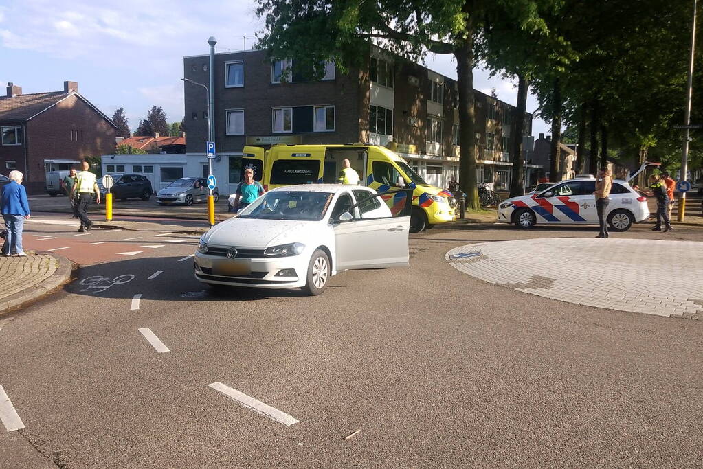Fietser gewond bij aanrijding met automobilist