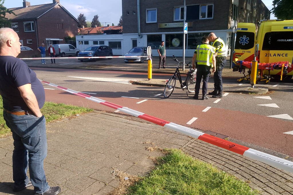 Fietser gewond bij aanrijding met automobilist
