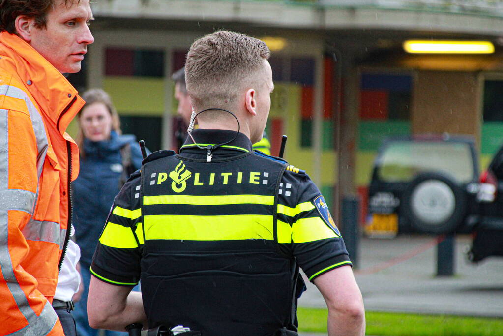 Fietsbezorger aangereden door automobilist