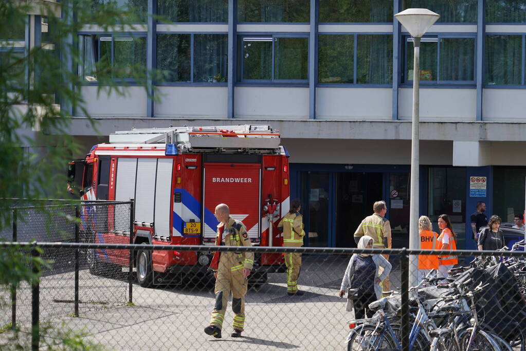 Ontruiming van AZC na brand in keuken