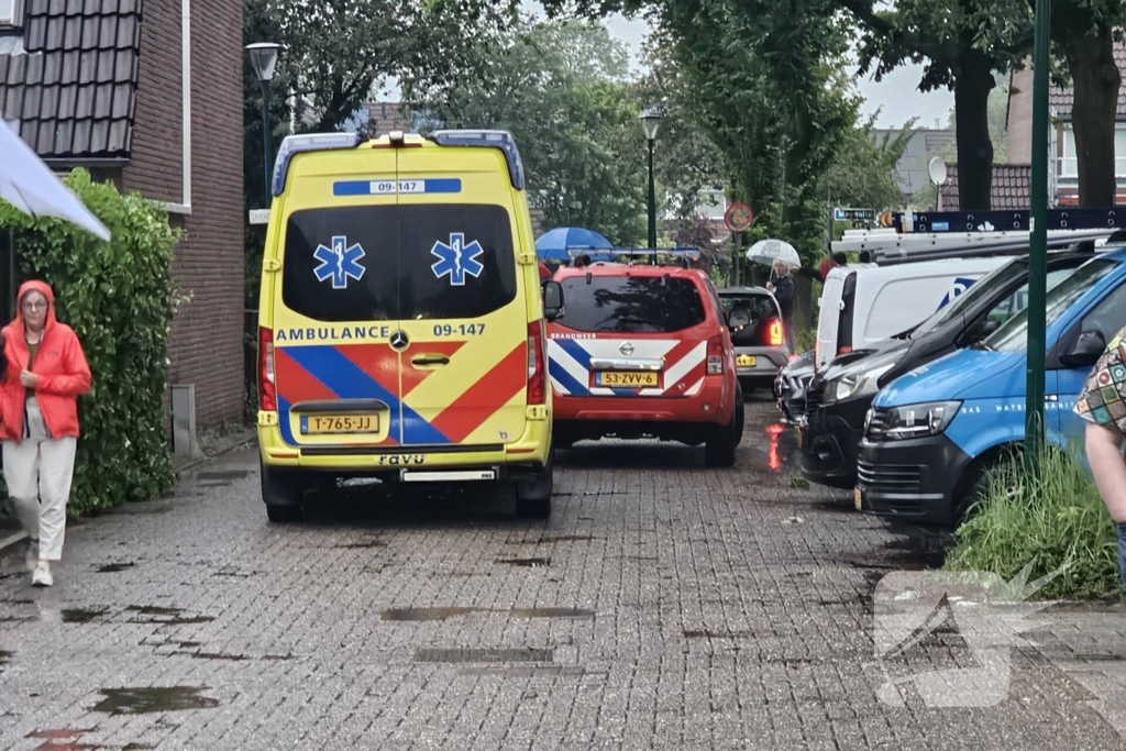 Persoon gewond bij woningbrand
