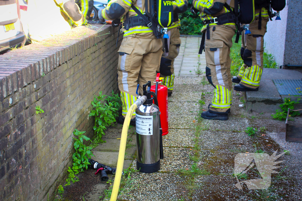 Brand in telefooncentrale snel onder controle