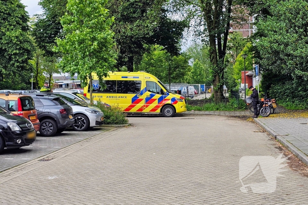 Postnl bezorger in botsing met fatbike