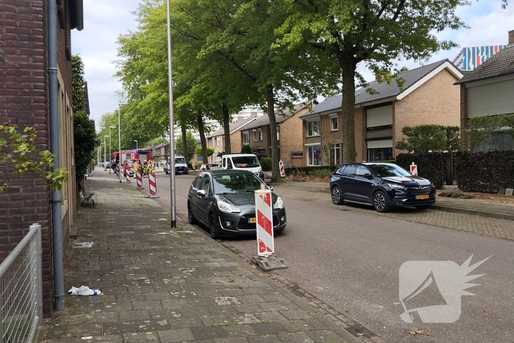 Gaslekkage na werkzaamheden glasvezel