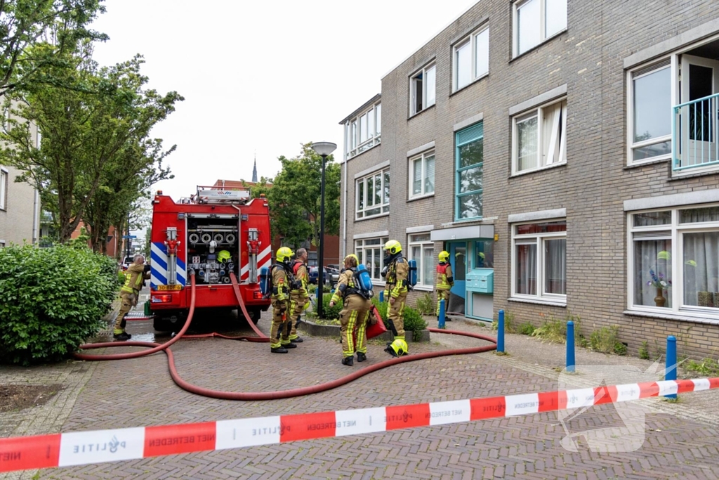Persoon aangehouden wegens brandstichting in woning