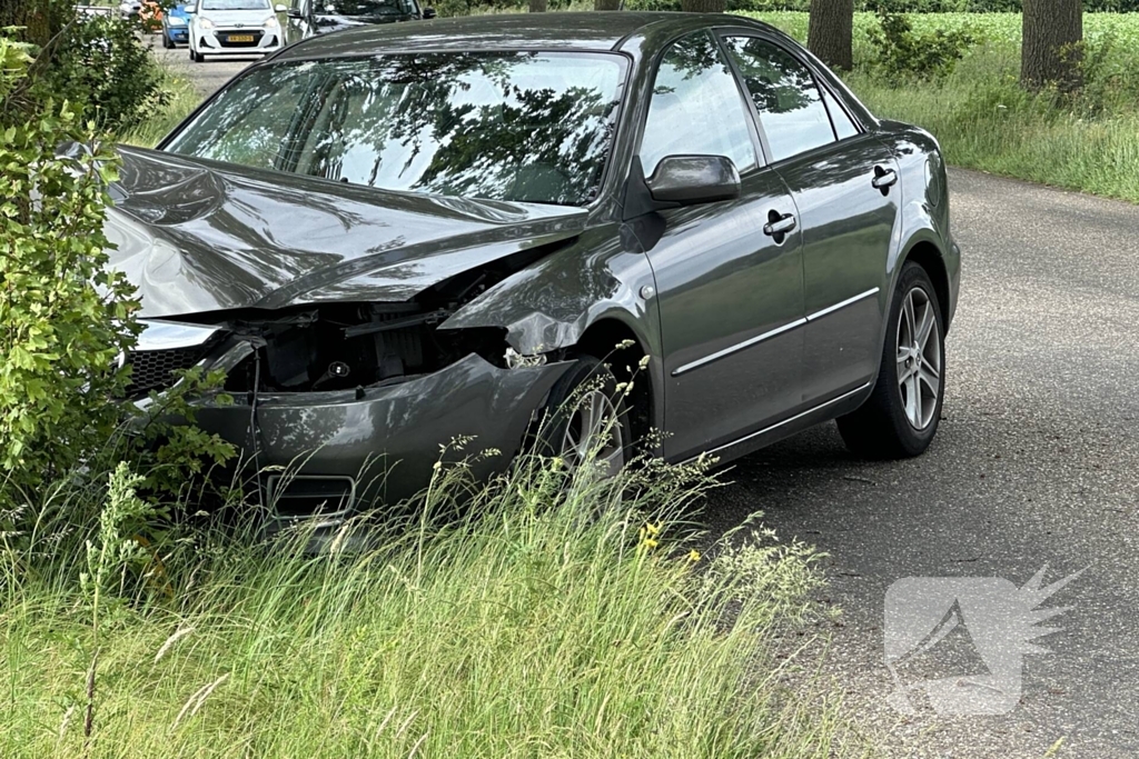 Bestuurder ramt boom en verdwijnt spoorloos