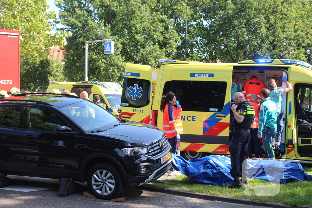 Vrouw overleden na ernstig ongeval