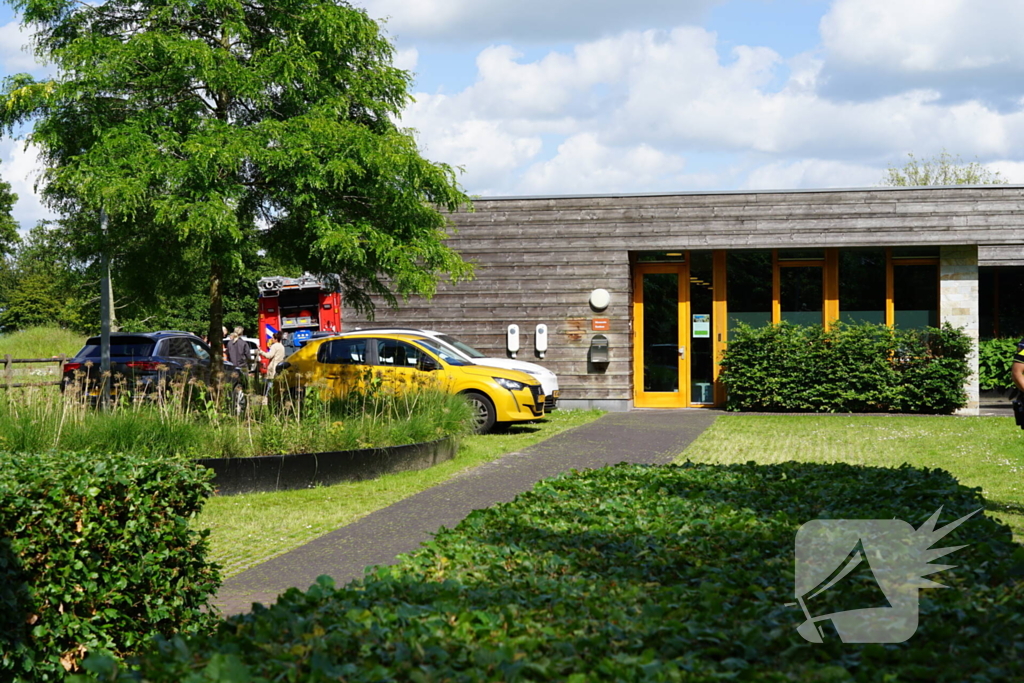 Brand in pand van crematorium