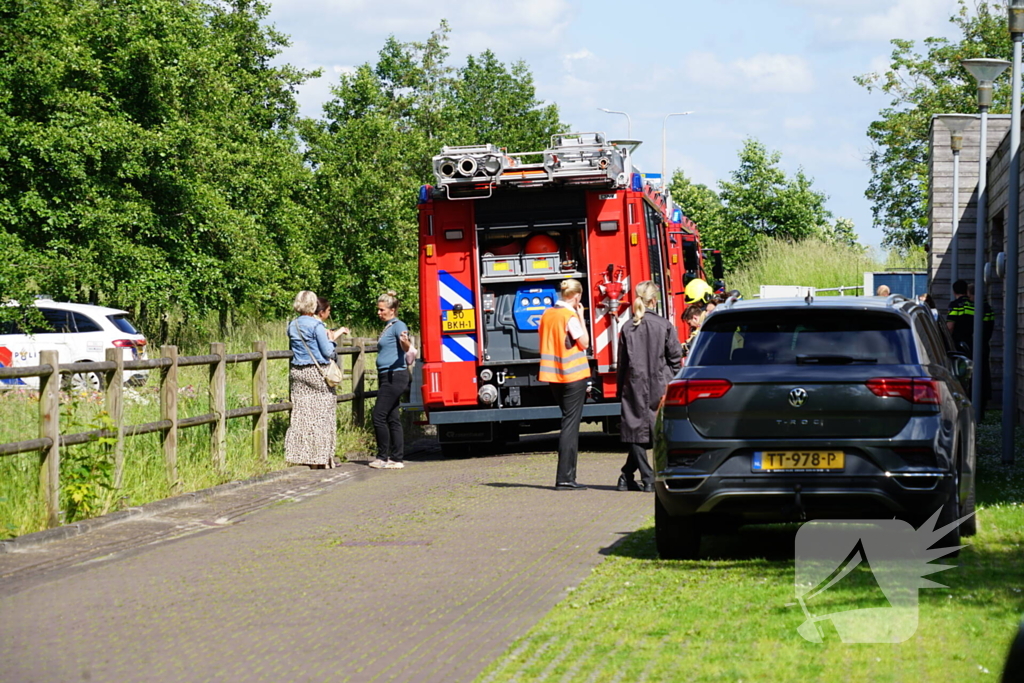 Brand in pand van crematorium