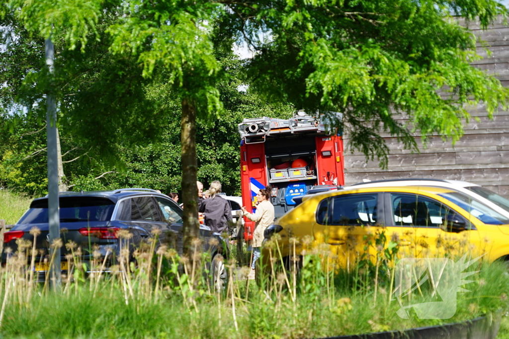 Brand in pand van crematorium