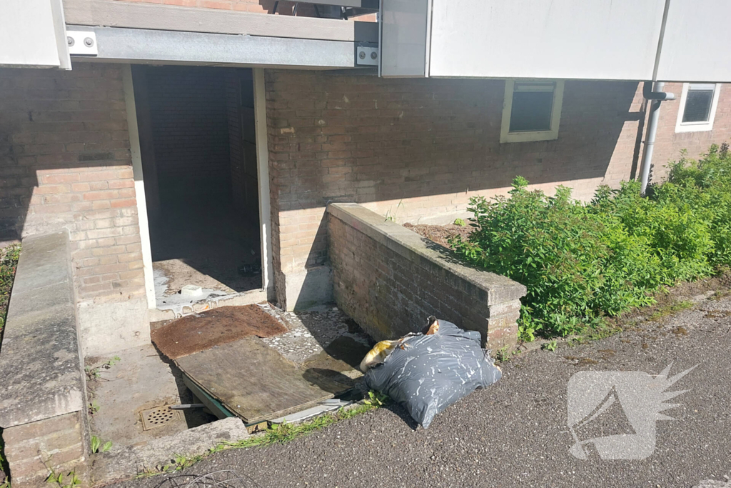 Brand in appartementcomplex