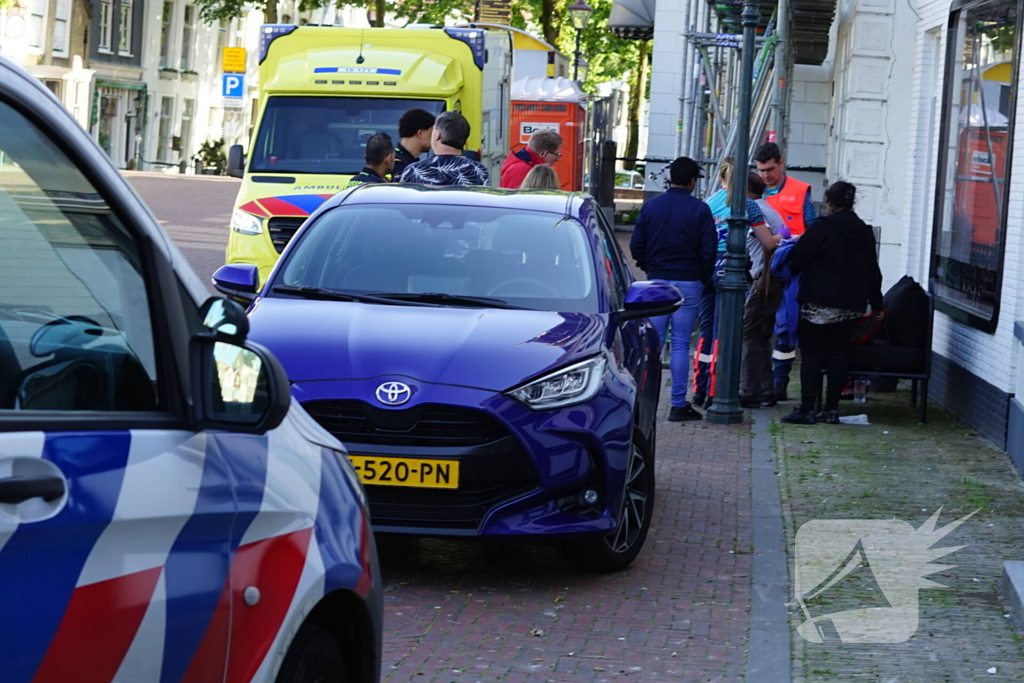 Scooterrijder gewond bij botsing met auto