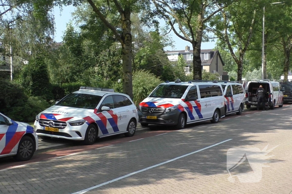 Massale politie-inzet voor verdachte situatie