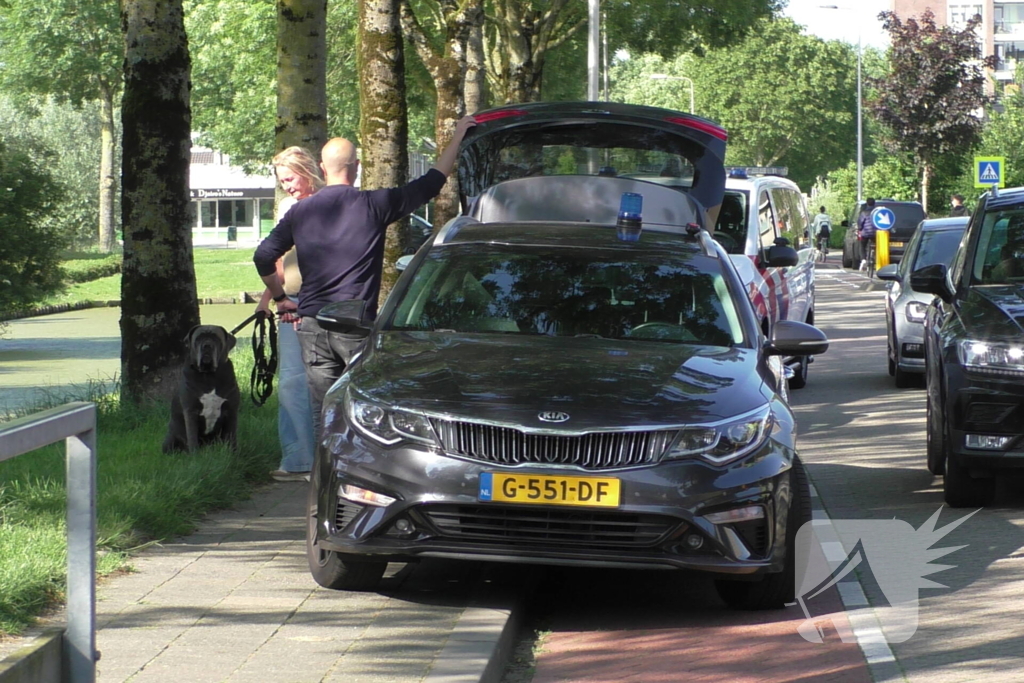 Massale politie-inzet voor verdachte situatie