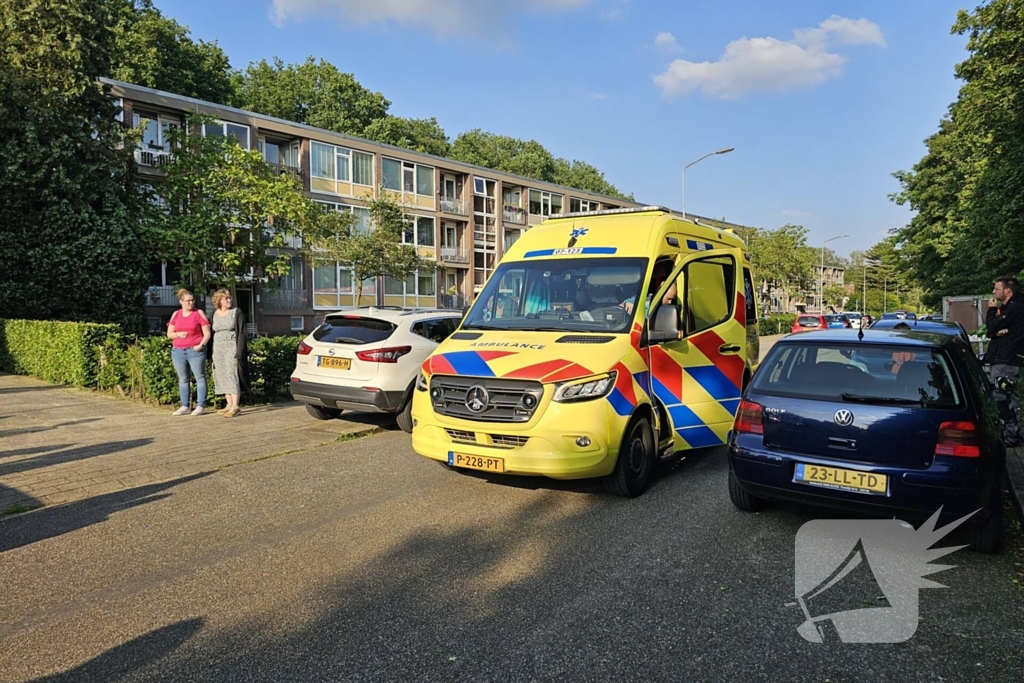 Flinke rookontwikkeling bij brand in flatwoning