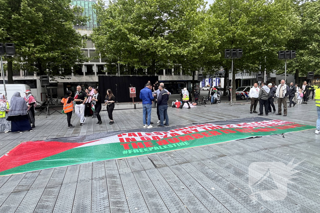 Politie grijpt in bij demonstraties