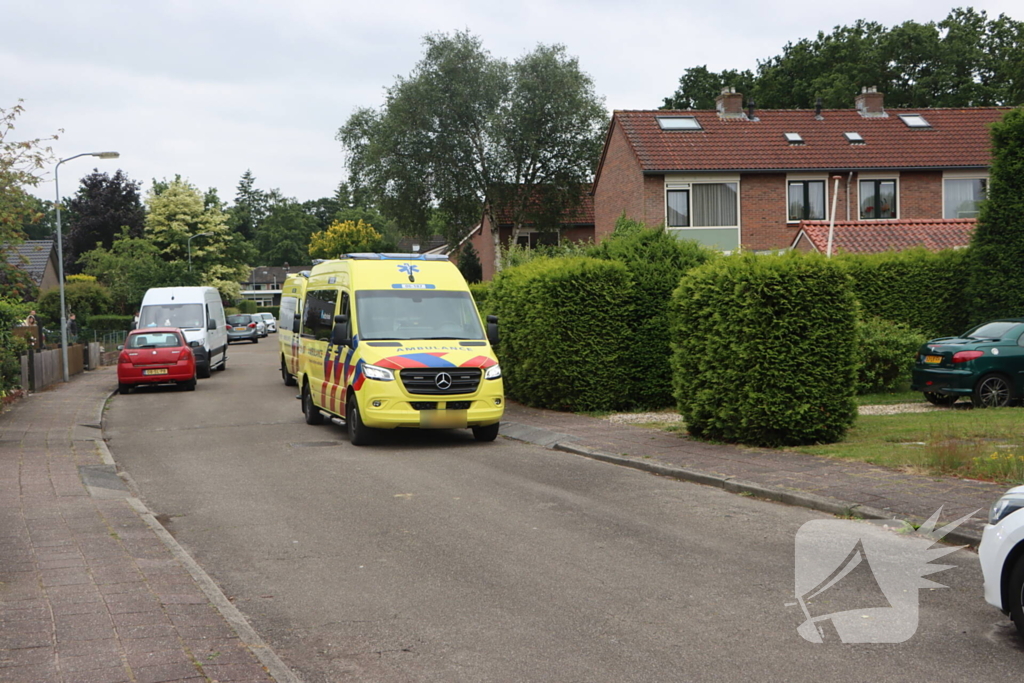 Traumateam ingezet voor persoon die van ladeder valt
