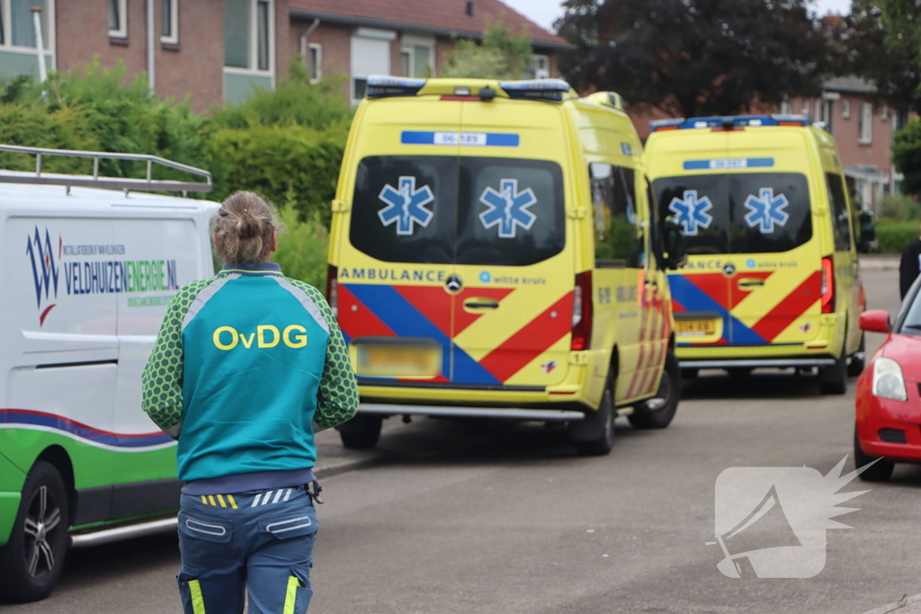 Traumateam ingezet voor persoon die van ladeder valt