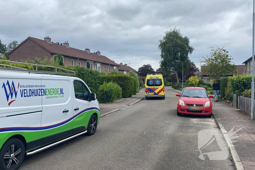 Traumateam ingezet voor persoon die van ladeder valt