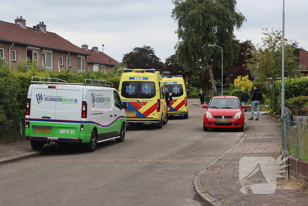 Traumateam ingezet voor persoon die van ladeder valt