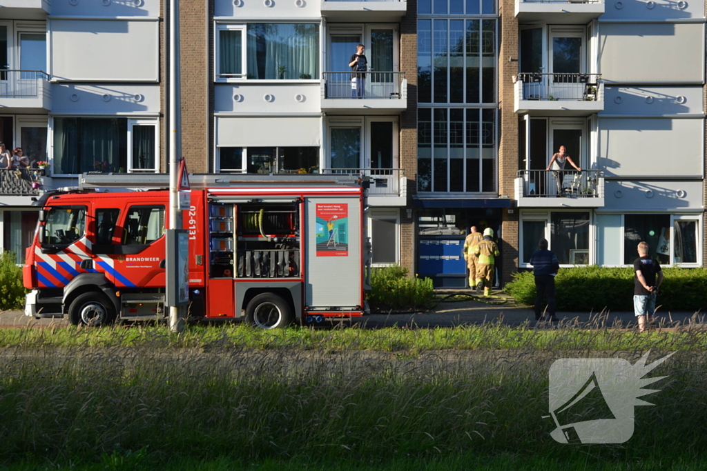 Brandstichting in onderwoning