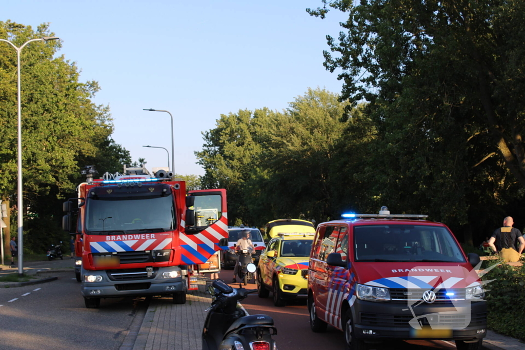 Persoon te water, hulpdiensten groot ingezet