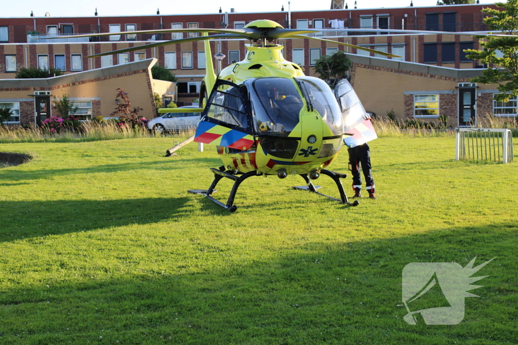 Persoon te water, hulpdiensten groot ingezet