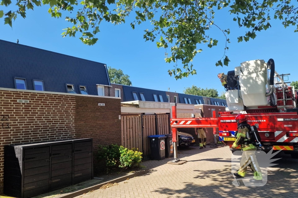 Rookontwikkeling bij brand in woning