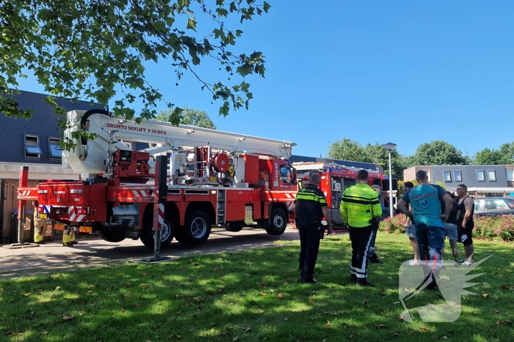 Rookontwikkeling bij brand in woning