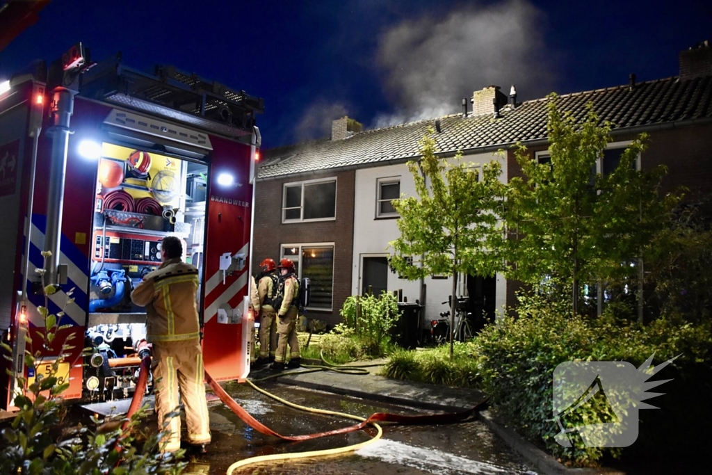 Twee gewonden bij grote brand