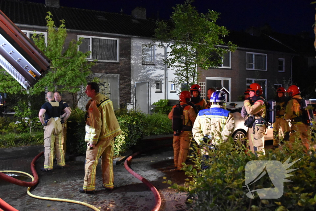 Twee gewonden bij grote brand