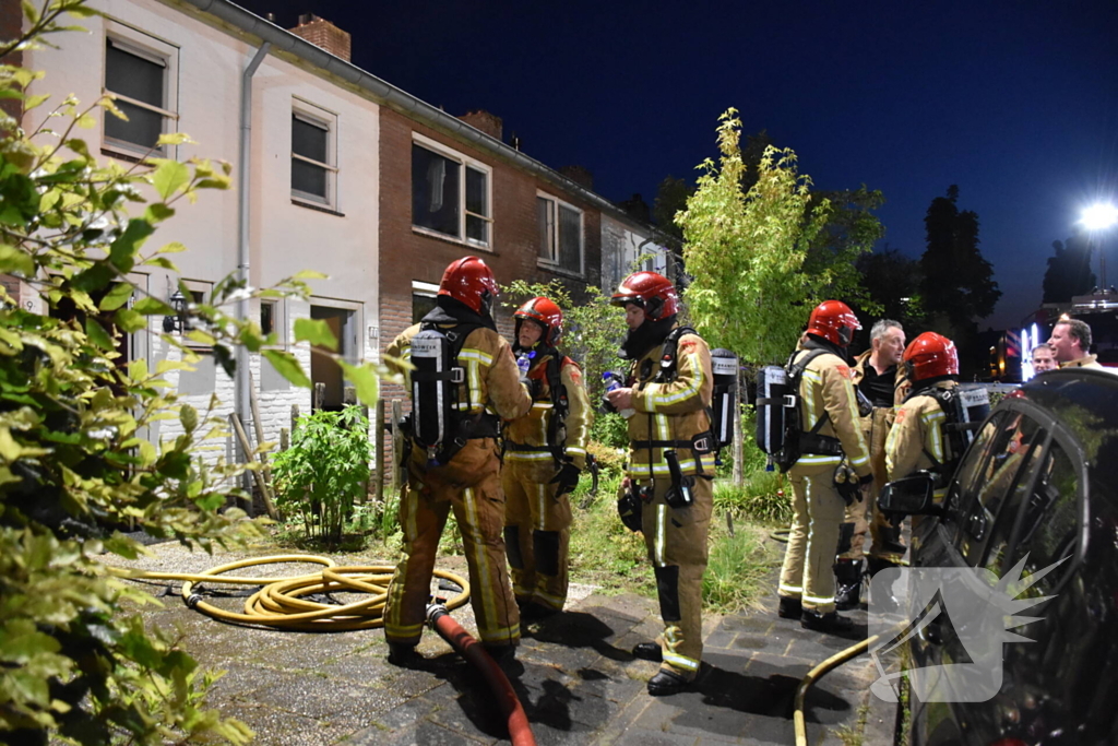 Twee gewonden bij grote brand