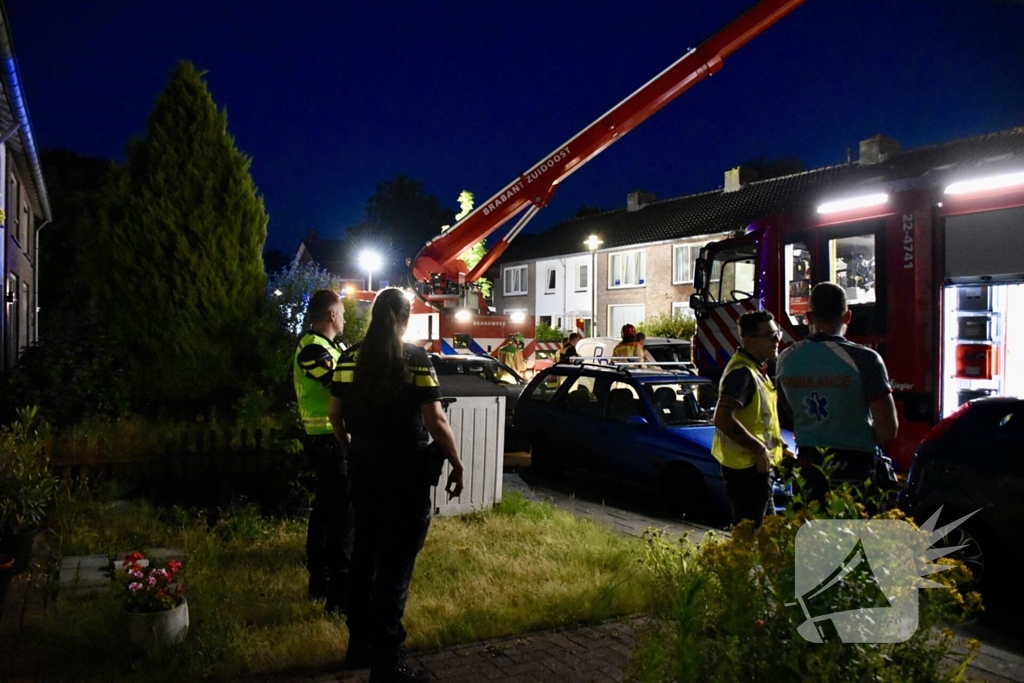 Twee gewonden bij grote brand