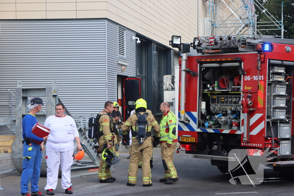 Brand in pand Nestlé fabriek
