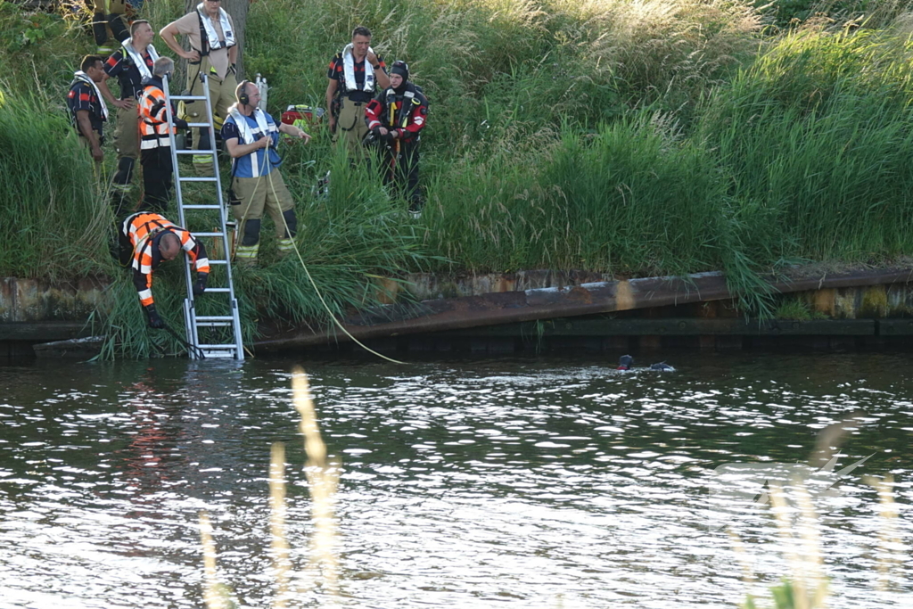 Veel hulpdiensten ingezet voor persoon te water
