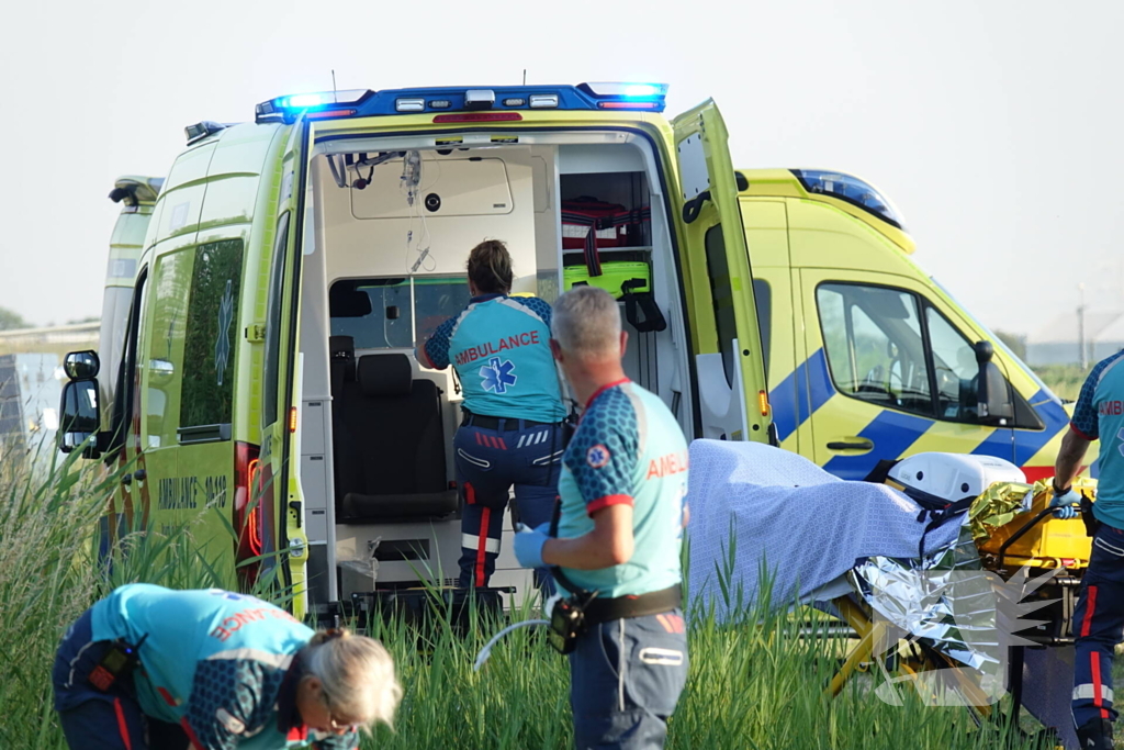 Veel hulpdiensten ingezet voor persoon te water