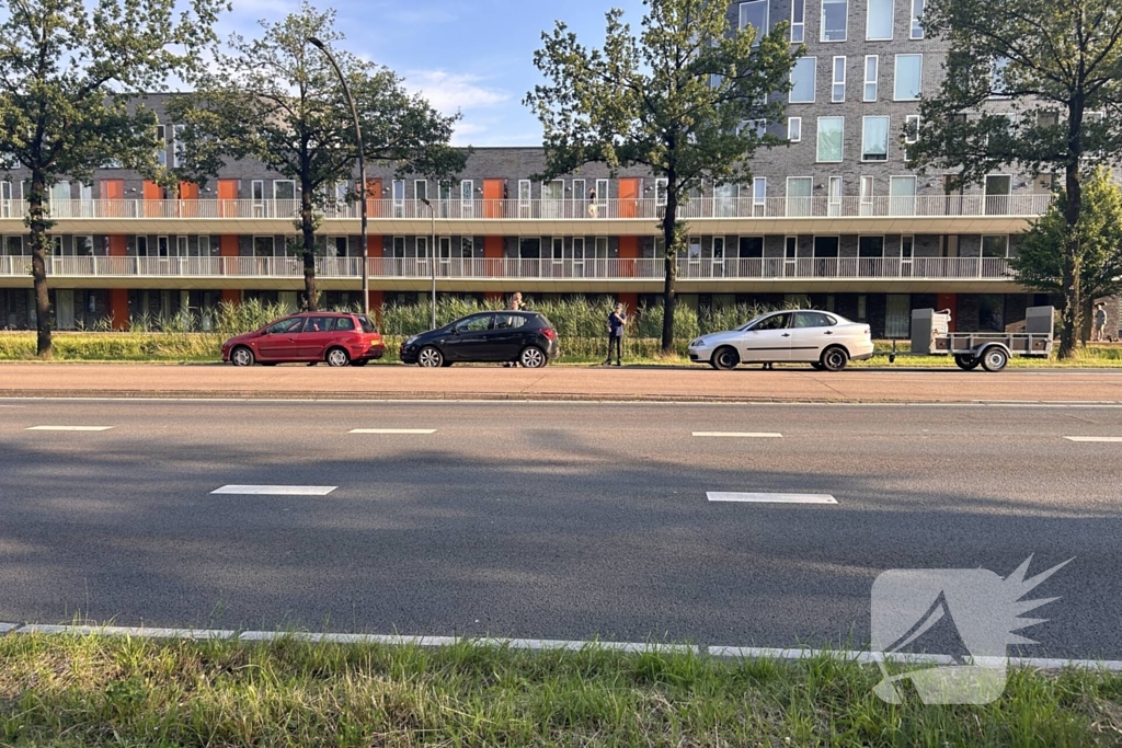 Dubbel ongeval zorgt voor schades